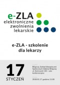 e-ZLA - szkolenie dla lekarzy