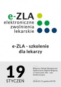 e-ZLA - szkolenie dla lekarzy