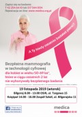 Bezpatna mammografia w technologii cyfrowej