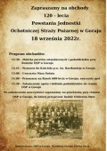 120-lecie OSP w Goraju
