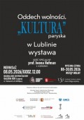 Wystawa Oddech wolno�ci "KULTURA" paryska w&nbsp;Lublinie