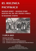 83. rocznica pacyfikacji Majdanu Nowego i&nbsp;Majdanu Starego